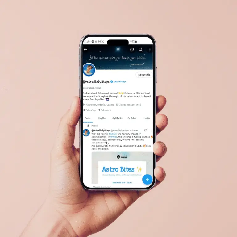Hand Holding Smartphone Mockup Instagram Post