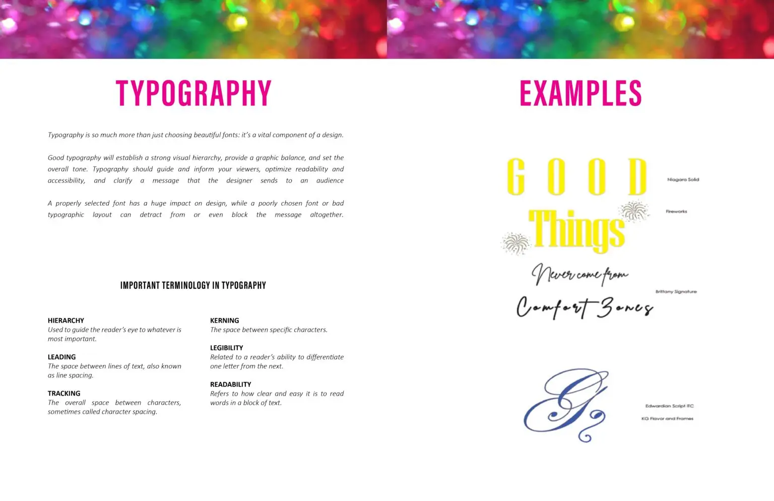 Portfolio My Graphic Design Reference Guide IX