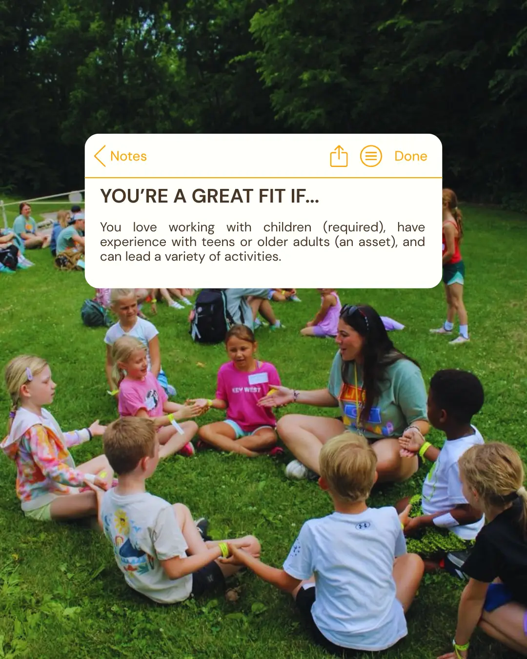 summer programs instructor ig post iii